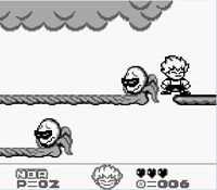 une photo d'Ã©cran de Kid Dracula sur Nintendo Game Boy